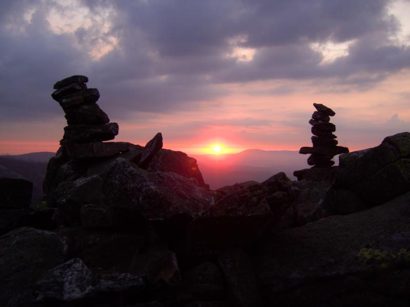 62 sonnenaufgang am lusen
