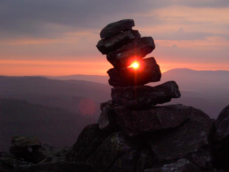 63 sonnenaufgang am lusen