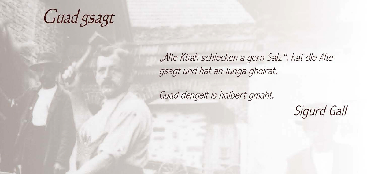 32 Guad gsagt