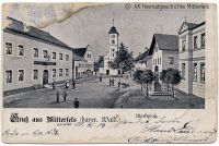 P08-Dorfplatz-Mitterfels-um-1905