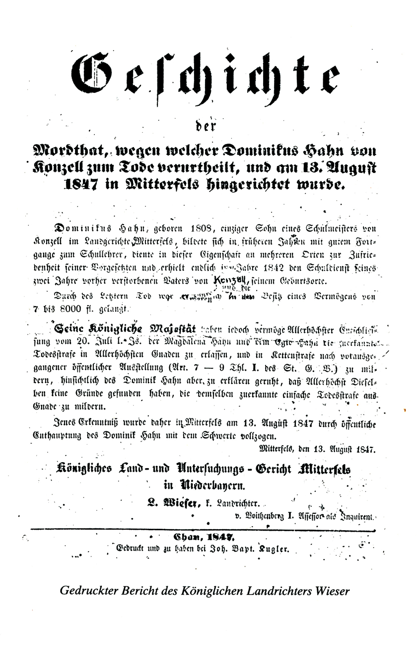 41 01 Geschichte der Mordthat