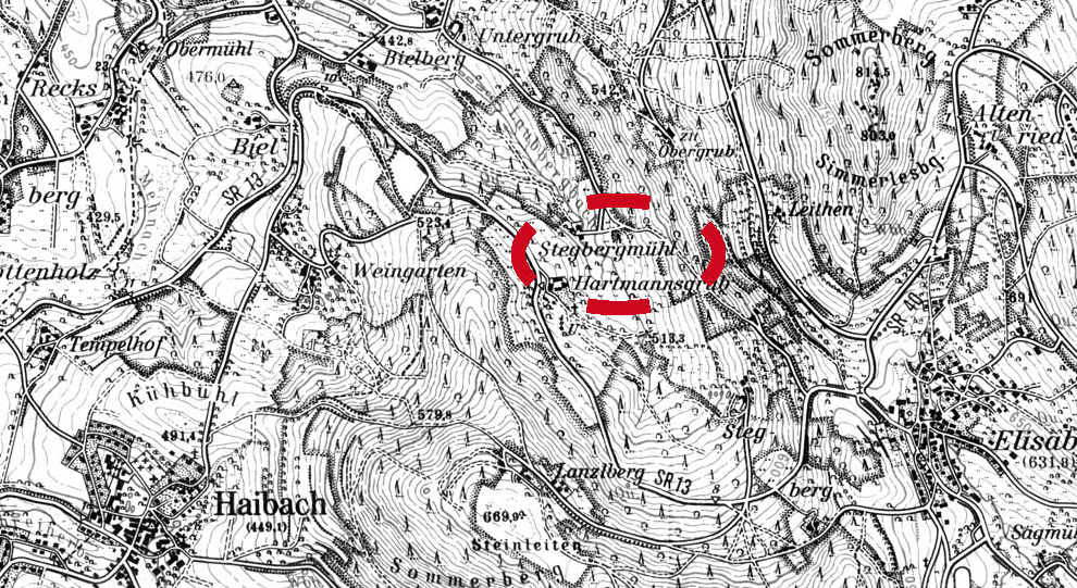 stegbergmuehl karte