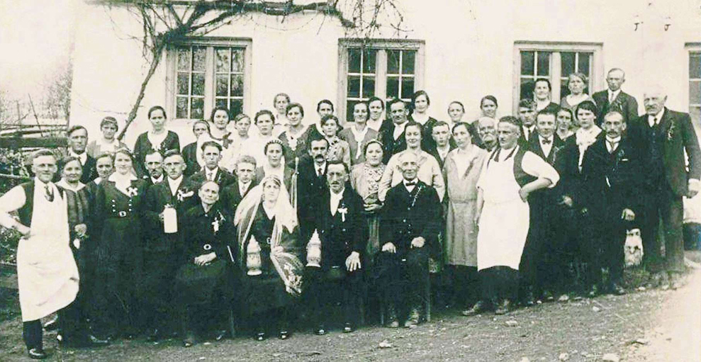 Bauernhochzeit w