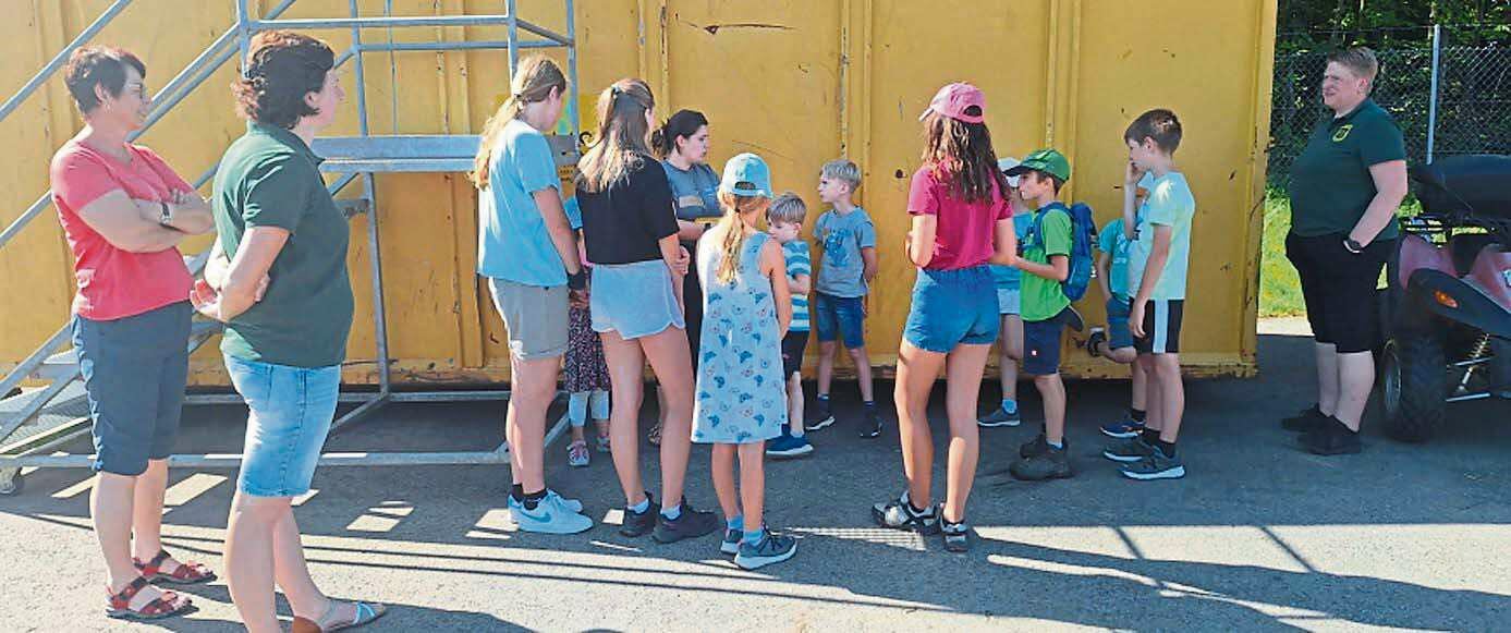 2024 08 09 OGV FALK Tour Wertstoffhof