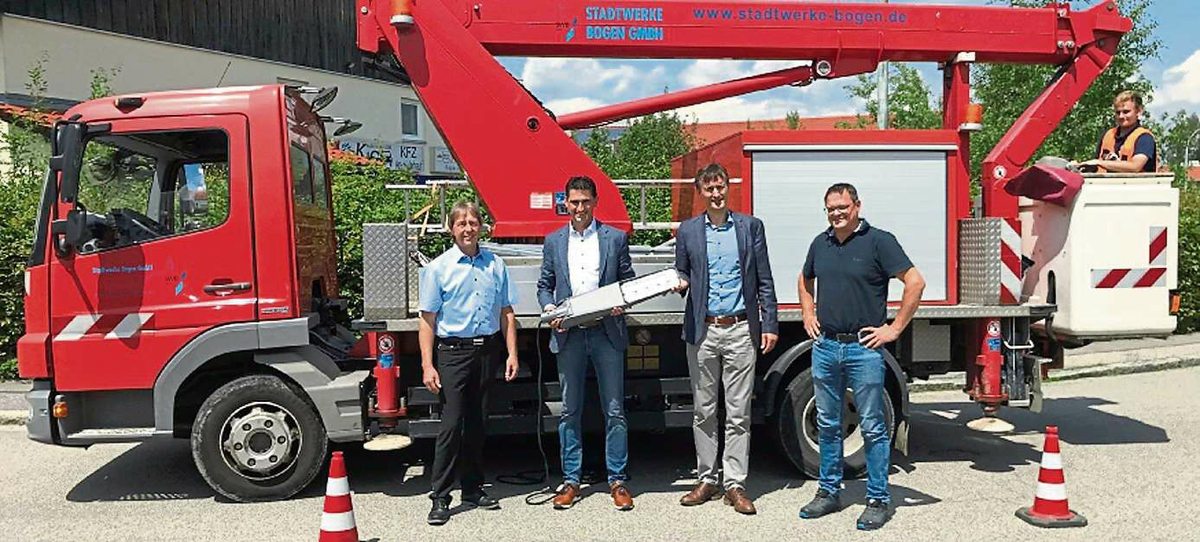 2022 06 04 Strassenbeleuchtung Mitterfels modernisiert