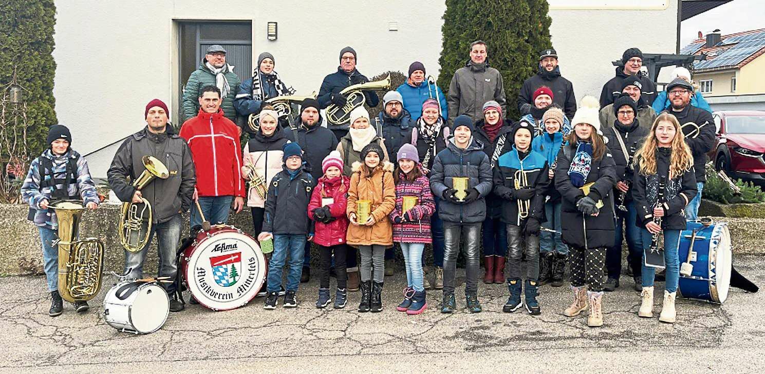 2023 01 05 Neujahrsanblasen MV Mitterfels